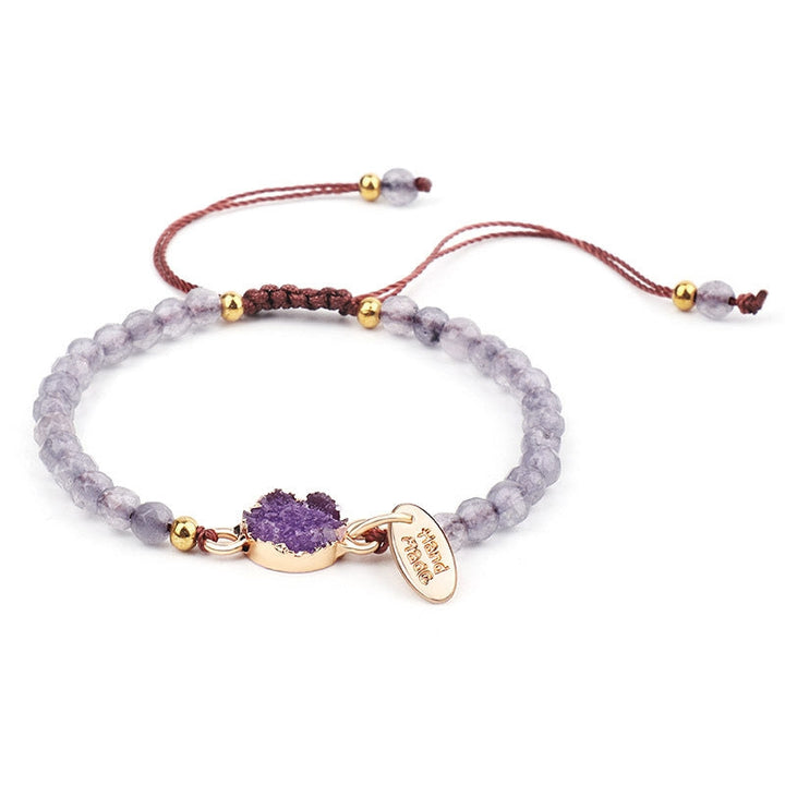 The Lucky One Natural Stone Bead Bracelet