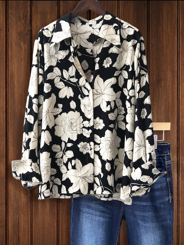 Floral Sweetheart Blouse